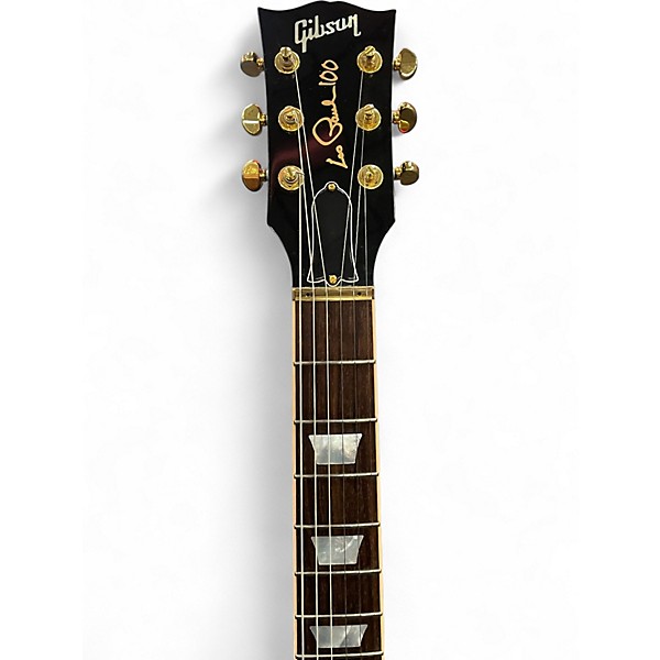 Used Gibson LES PAUL 100 TRADITIONAL PURPLE BURST Solid Body Electric Guitar