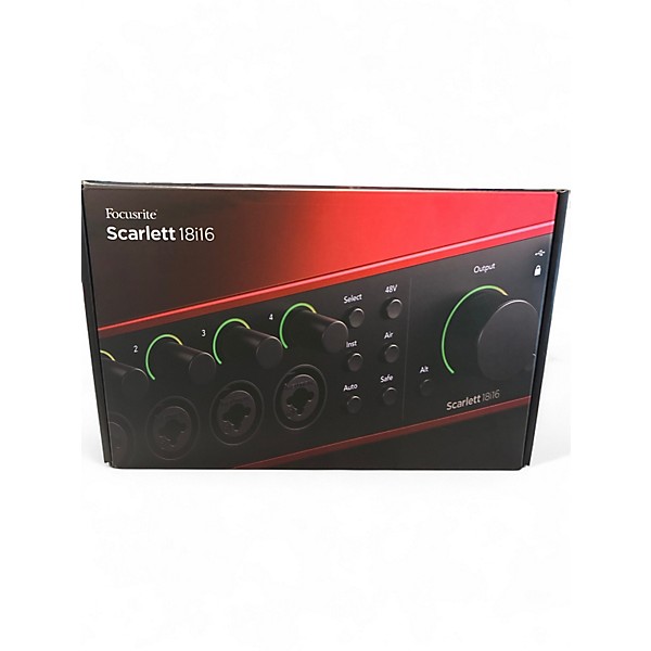 Used Focusrite SCARLETT 18I16 GEN 4 Audio Interface