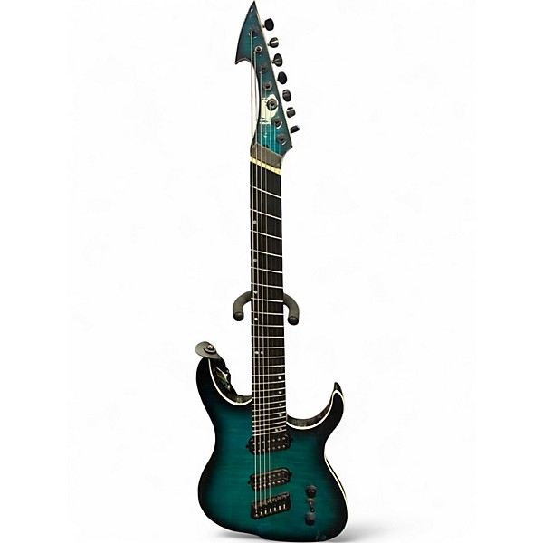 Used Ormsby Hype GTR 7 Blue Burst Solid Body Electric Guitar