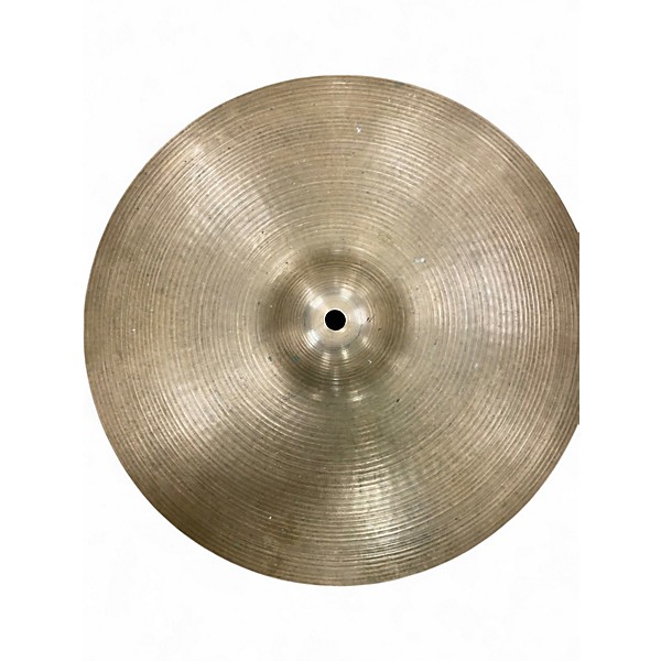 Vintage 1980s Zildjian 14in New Beat Hi Hat Pair Cymbal