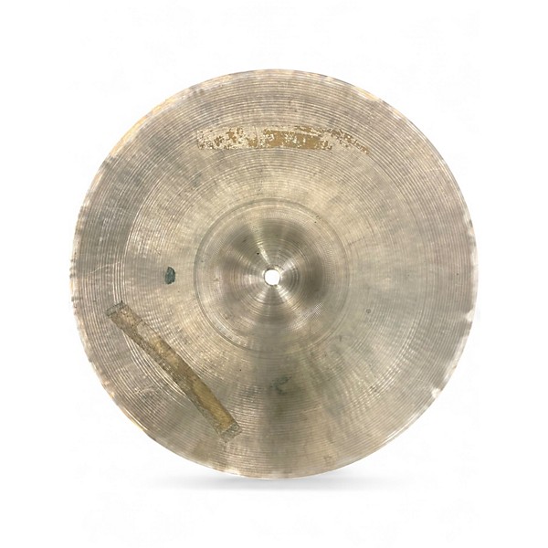 Vintage 1980s Zildjian 14in New Beat Hi Hat Pair Cymbal