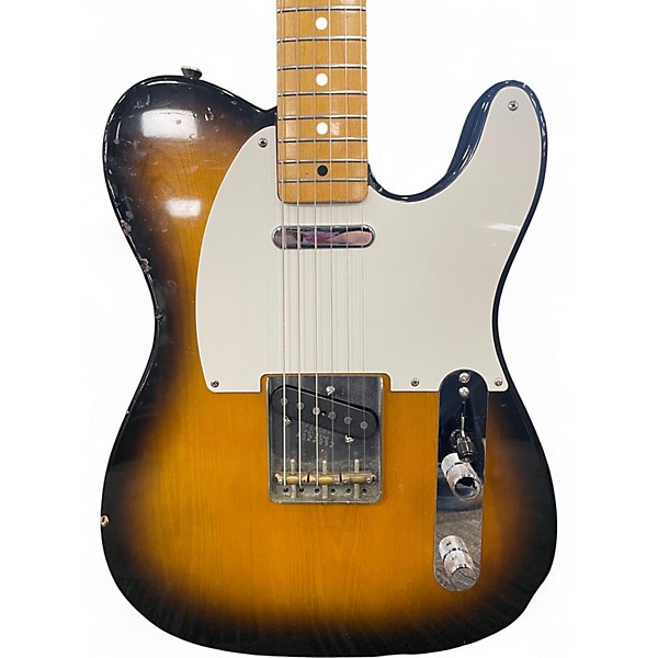 Used Fender TL-52 50'S REISSUE 2 Tone Sunburst Solid Body Electric Guitar