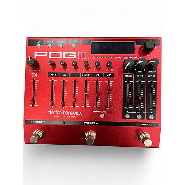 Used Electro-Harmonix POG III Effect Pedal