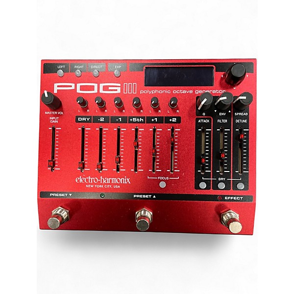 Used Electro-Harmonix POG III Effect Pedal