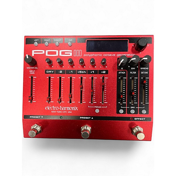 Used Electro-Harmonix POG III Effect Pedal