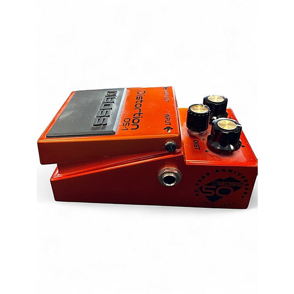 Used BOSS DS1 Distortion 50TH Anniversary Effect Pedal