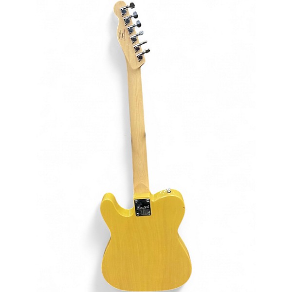 Used Squier Affinity Telecaster Butterscotch Blonde Solid Body Electric Guitar