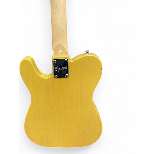 Used Squier Affinity Telecaster Butterscotch Blonde Solid Body Electric Guitar
