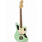 Used 2016 Squier Vintage Modified Jaguar Surf Green Solid Body Electric Guitar thumbnail