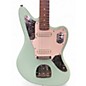 Used 2016 Squier Vintage Modified Jaguar Surf Green Solid Body Electric Guitar