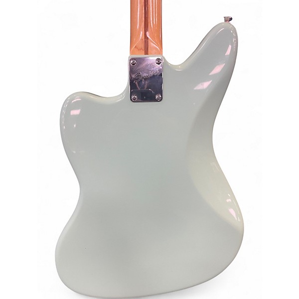 Used 2016 Squier Vintage Modified Jaguar Surf Green Solid Body Electric Guitar