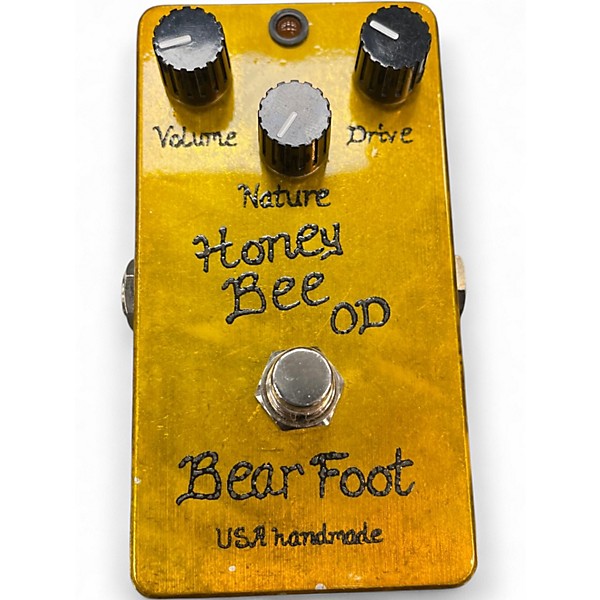 Used Bear Foot Fx Honey Bee Overdrive Effect Pedal
