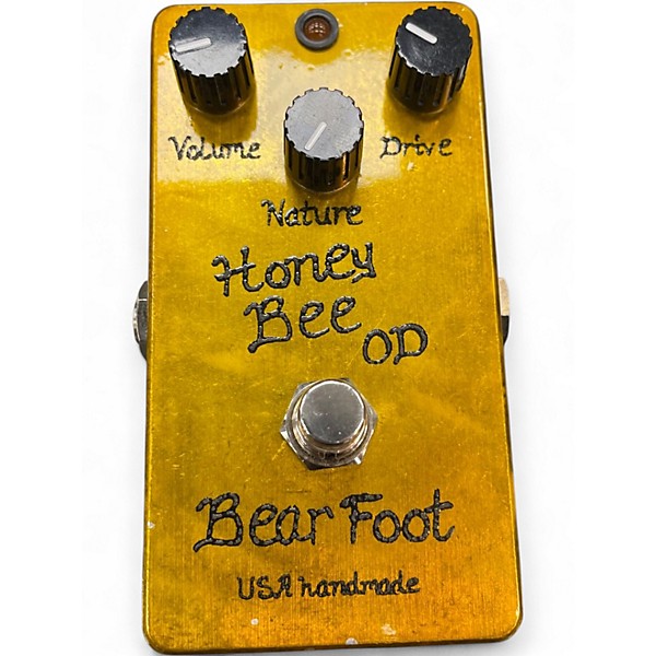 Used Bear Foot Fx Honey Bee Overdrive Effect Pedal
