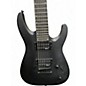Used Jackson JS22-7 Dinky 7 String Black Solid Body Electric Guitar
