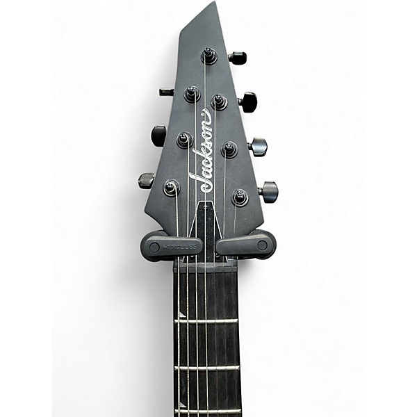 Used Jackson JS22-7 Dinky 7 String Black Solid Body Electric Guitar
