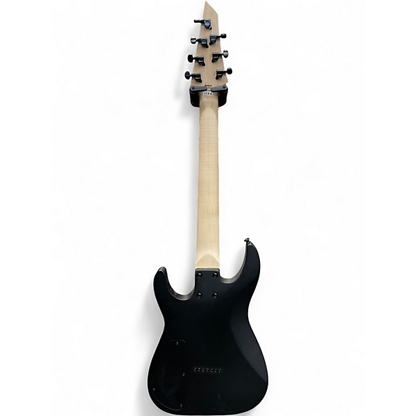 Used Jackson JS22-7 Dinky 7 String Black Solid Body Electric Guitar