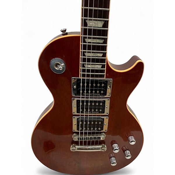 Used Gibson Les Paul Standard Mahogany Three P/U Mahogany Solid Body Electric Guitar