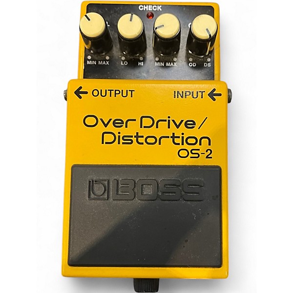 Used BOSS OS2 Overdrive Distortion Effect Pedal