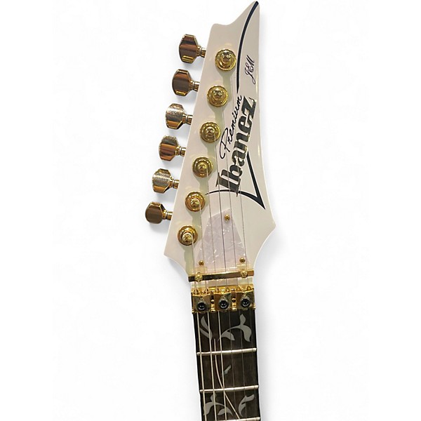 Used Ibanez JEM7VP White Solid Body Electric Guitar