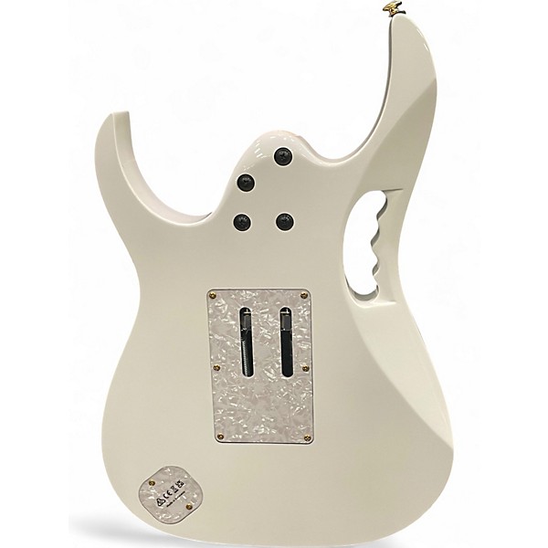 Used Ibanez JEM7VP White Solid Body Electric Guitar