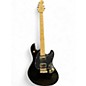 Used Sterling by Music Man Jared Dines Signature Stingray Black and Gold Solid Body Electric Guitar thumbnail