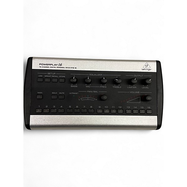 Used Behringer POWERPLAY 16 P16-M Unpowered Mixer