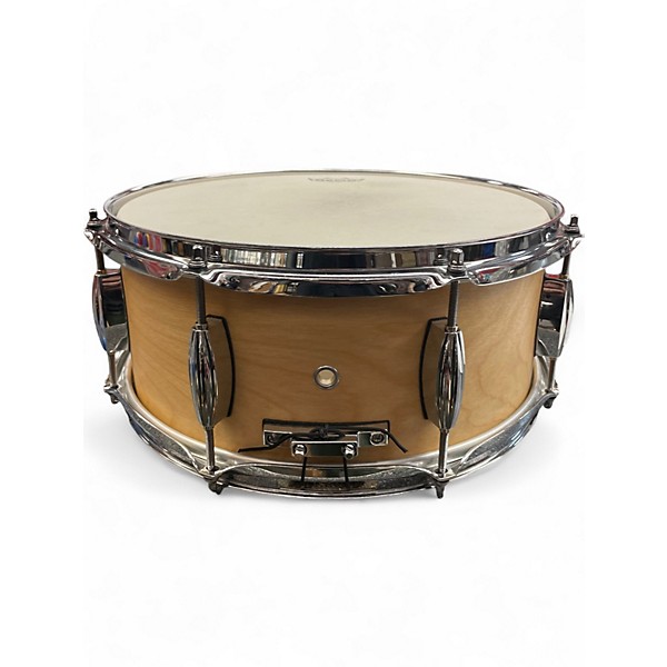 Used Bucks County 6X14 Prime Series Yellow Birch Natural Drum