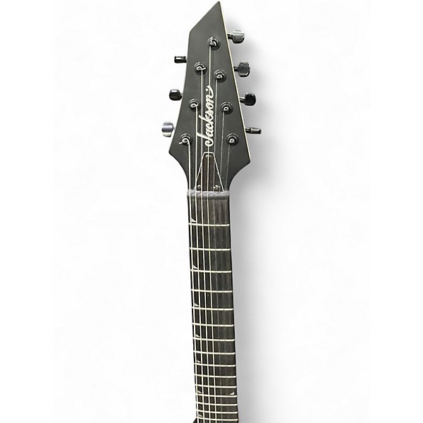 Used Jackson JS22-7KV Black Solid Body Electric Guitar
