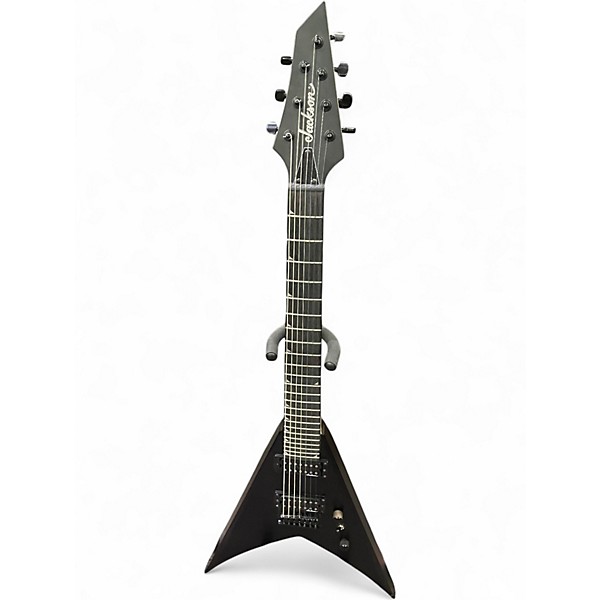 Used Jackson JS22-7KV Black Solid Body Electric Guitar