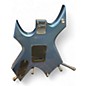 Used B.C. Rich PLATINUM SERIES WARLOCK Ice Blue Metallic Solid Body Electric Guitar