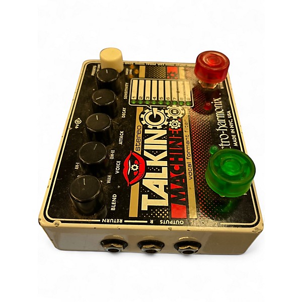 Used Electro-Harmonix Stereo Talking Machine Vocal Formant Filter Effect Pedal