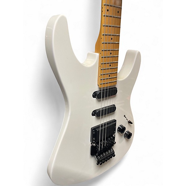 Used 1980s Aria SL Series by Aria Pro II SLST3W White Solid Body Electric Guitar