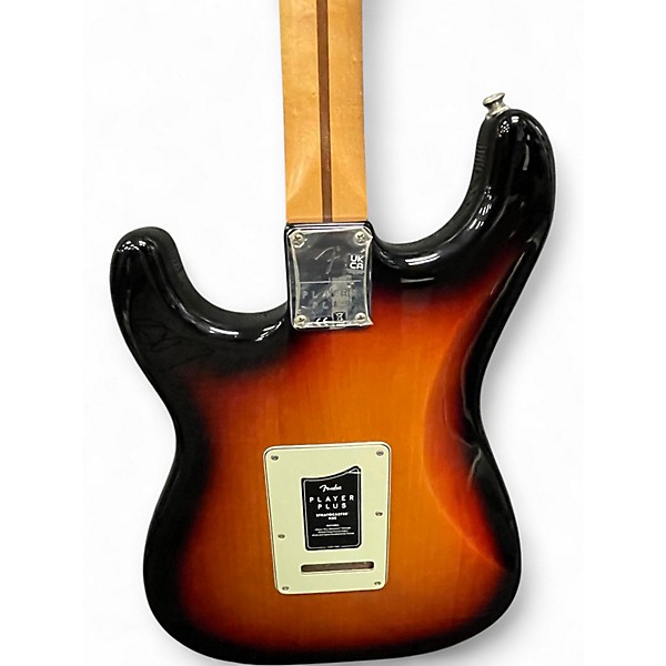 Used Fender Player Plus Stratocaster HSS Tobacco Sunburst Solid Body Electric Guitar