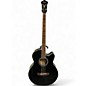 Used Ibanez AEB5E Black Acoustic Bass Guitar thumbnail
