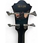 Used Ibanez AEB5E Black Acoustic Bass Guitar