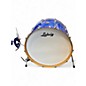 Used Ludwig 4 Piece Centennial Zep Blue Sparkle Drum Kit