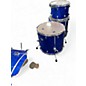 Used Ludwig 4 Piece Centennial Zep Blue Sparkle Drum Kit