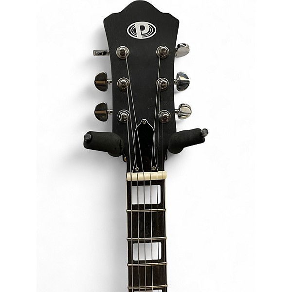 Used Pyle Semi Hollow Body Sunburst Hollow Body Electric Guitar