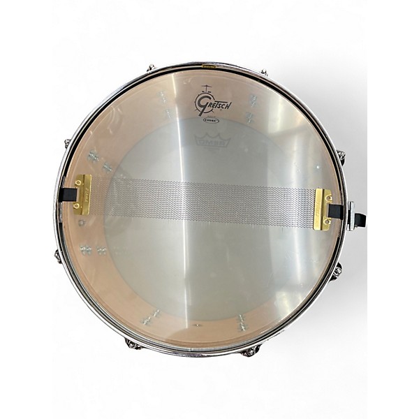Used Gretsch Drums 6.5X14 Retroluxe Snare Pewter/Black Drum