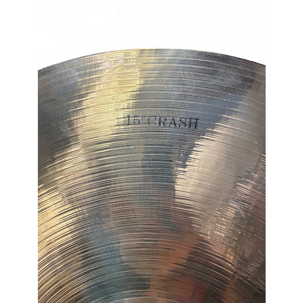 Used Wuhan Cymbals & Gongs 15in Brilliant Cymbal