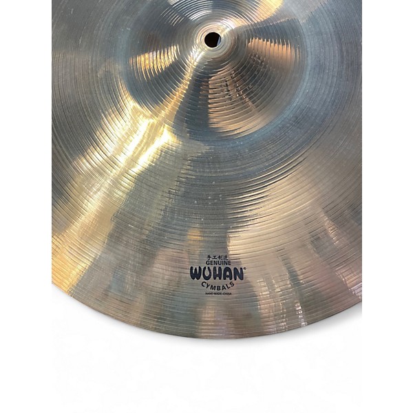 Used Wuhan Cymbals & Gongs 18in Brilliant Crash Ride Cymbal