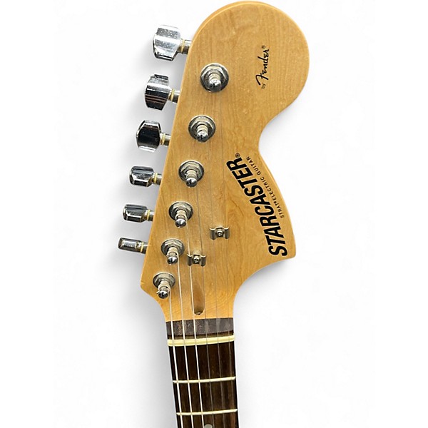 Used Squier STARCASTER STRAT SILVERBURST Solid Body Electric Guitar