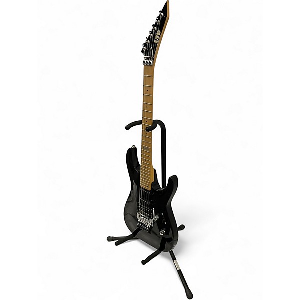 Used 2008 ESP LTD MH53 Black Solid Body Electric Guitar