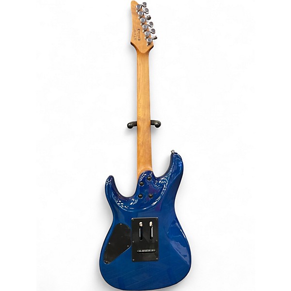 Used Ibanez AZ24S1F Turquoise Burst Solid Body Electric Guitar