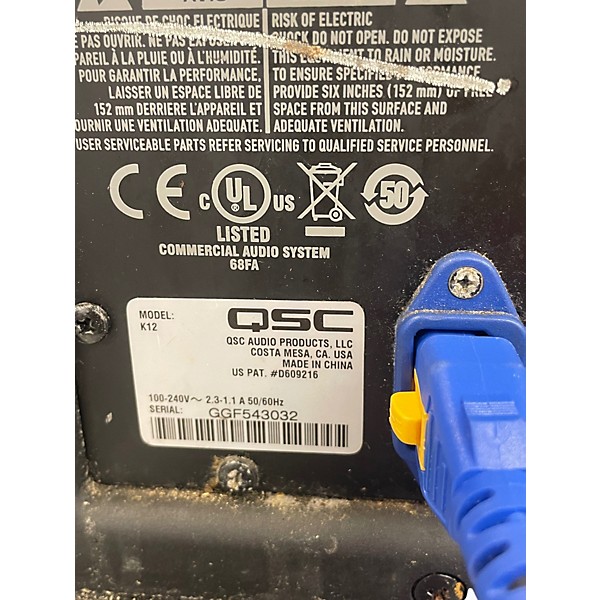 Used QSC K12 Powered Speaker
