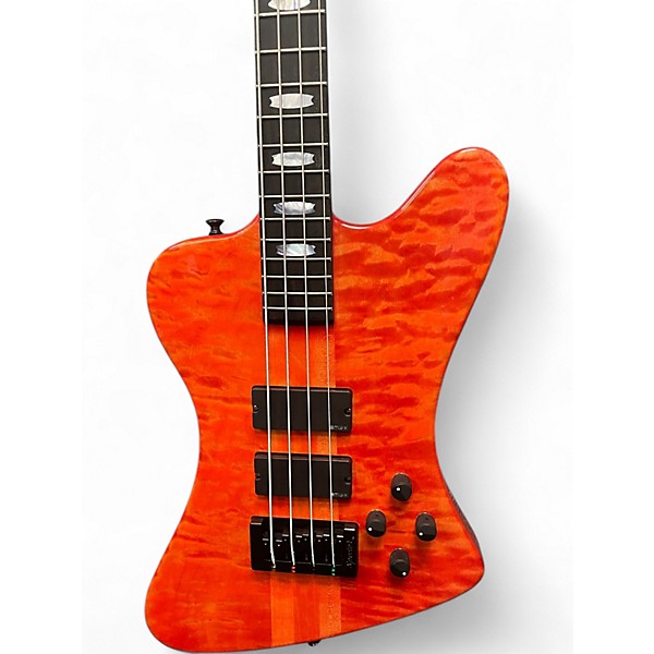 Used Spector NS-2X CHERRY BURST Electric Bass Guitar