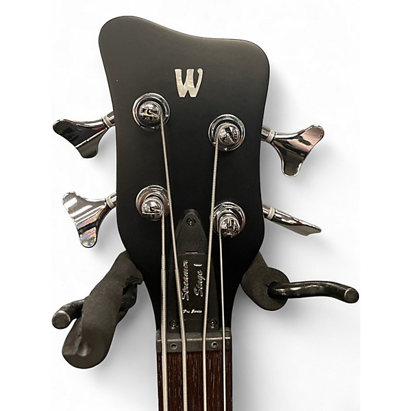 Used Warwick Streamer Stage I 4 String Burgundy Electric Bass Guitar