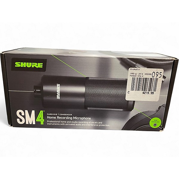 Used Shure SM4-K Condenser Microphone