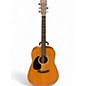 Used Martin D-18 LEFT HANDED Natural Acoustic Guitar thumbnail