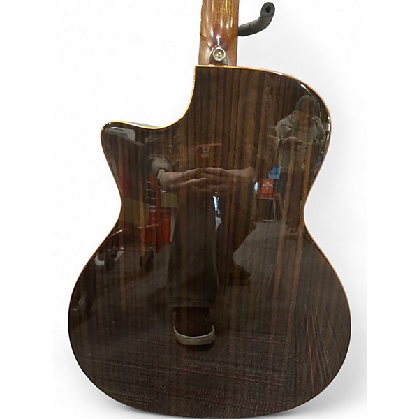 Used Washburn WCG20 Natural Acoustic Electric Guitar